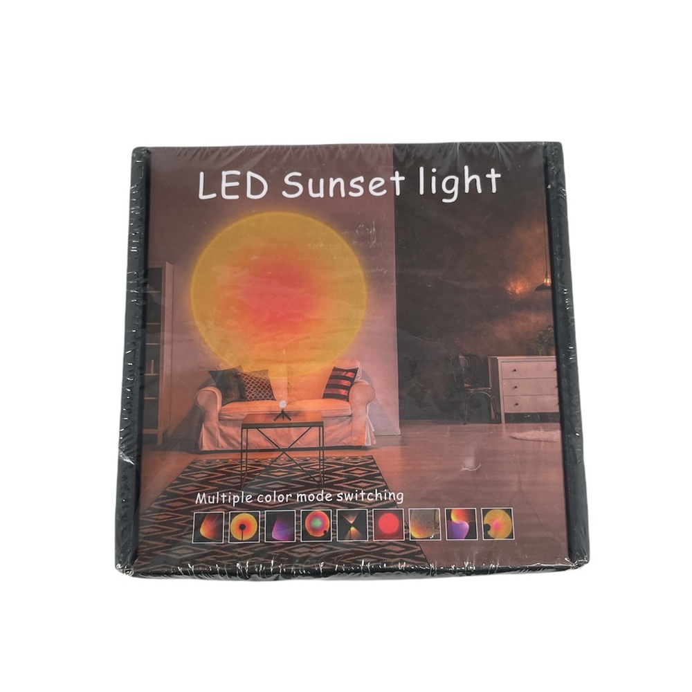 X-Kim Sunset Lamp Projector 360 Degree Rotation Color Change Rainbow Projection - Picture 5 of 5